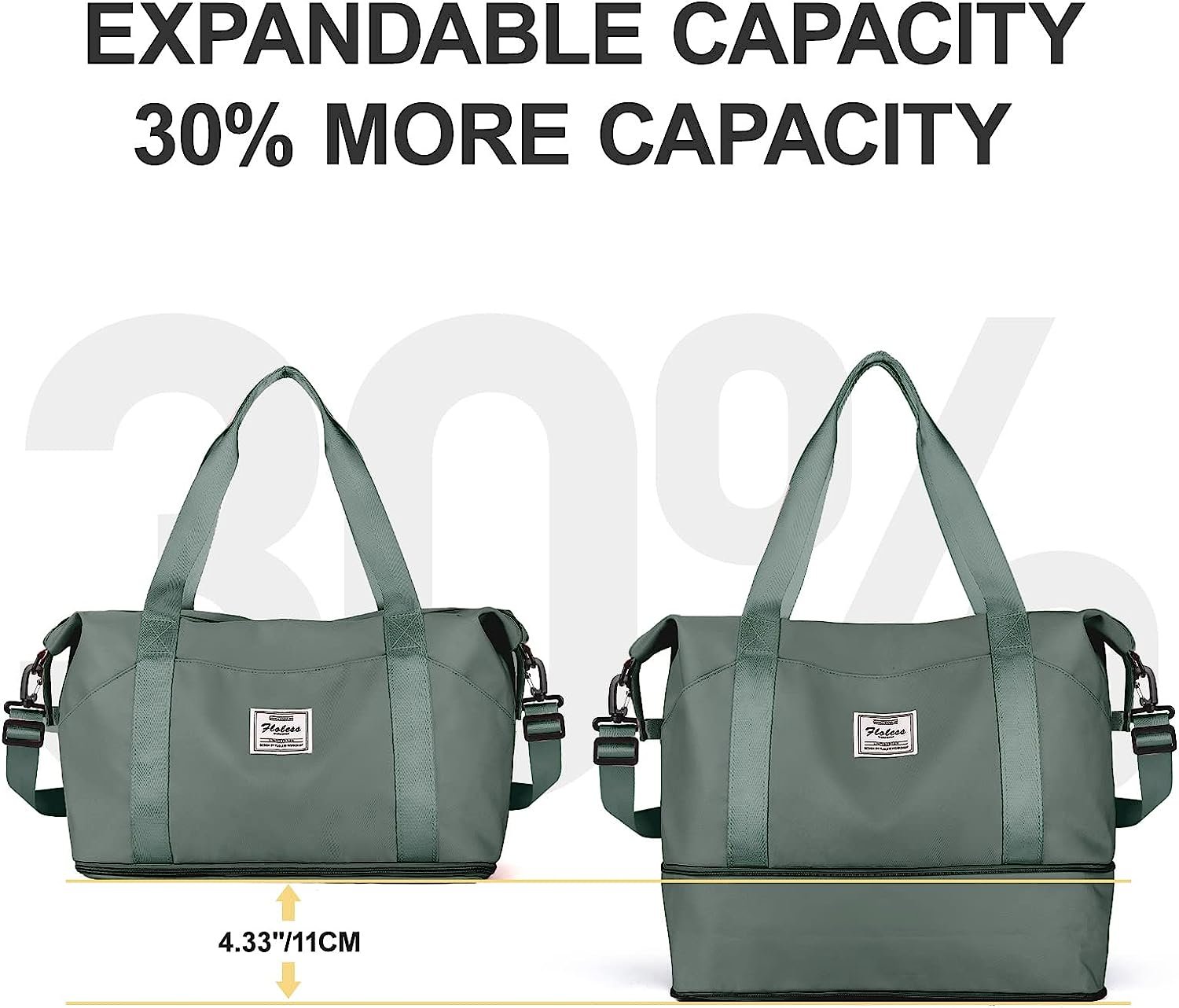 Waterproof Duffel Gym Tote Bag