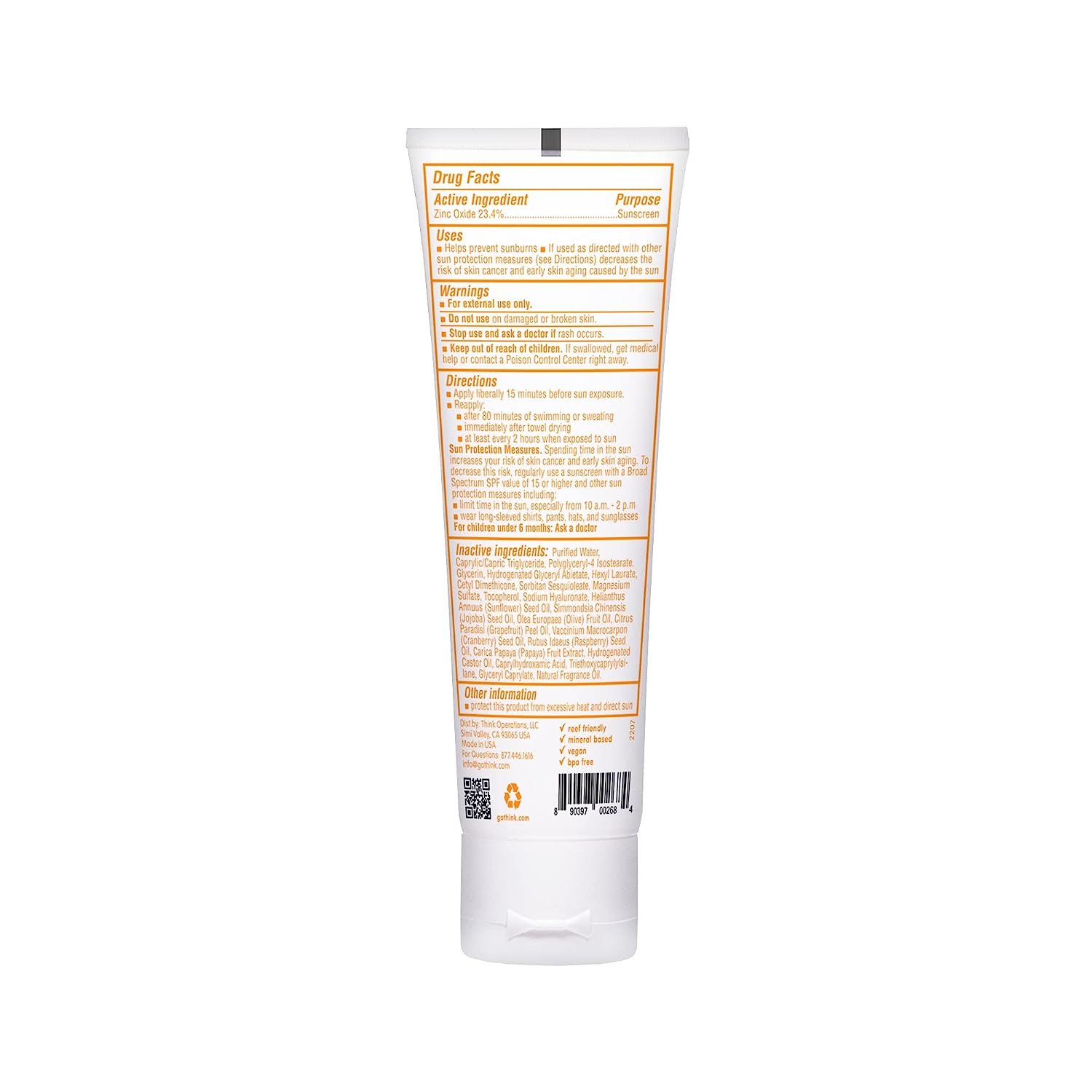 Thinkbaby SPF 50+ Baby Sunscreen