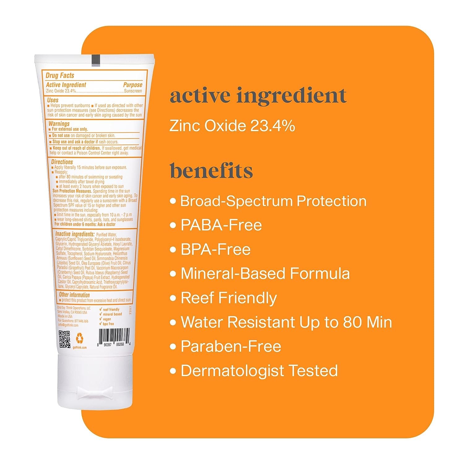 Thinkbaby SPF 50+ Baby Sunscreen